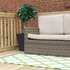 Forest Garden 8 x 8 (2.49m x 2.46m) Forest Patio Deck Kit - Pressure Treated