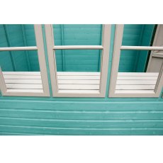 Shire Sun Pent Shiplap Potting Shed - fixed front windows