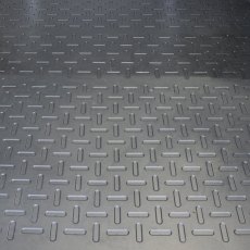 4 x 6 Palram Skylight Plastic Apex Shed - Grey - floor