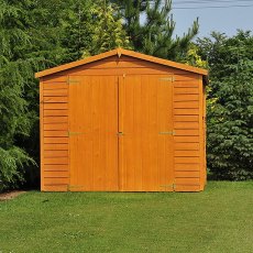 Shire 15 x 10 Overlap Workshop Shed - Windowless
