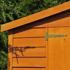 20x10 Shire Overlap Apex Workshop Shed - Double Doors - front close up
