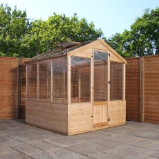 6 x 6 Mercia Traditional Greenhouse - side view