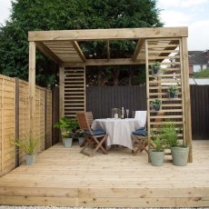 Forest Dining Pergola - Pressure Treated - insitu