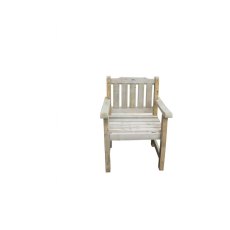 Forest Rosedene Chair - Pressure Treated - isolated view from front angle