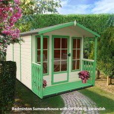 7 x 10 Shire Badminton Summerhouse - with optional verandah