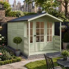 7 x 10 Shire Badminton Summerhouse with veranda
