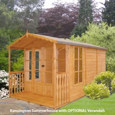7 x 10 Shire Kensington Summerhouse - with optional verandah