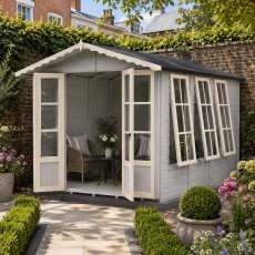 7x13 Shire Lambeth Summerhouse - insitu