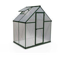 6 x 4 Palram Mythos Greenhouse in Green - isolated