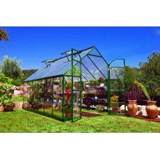 8 x 12 Palram Balance Greenhouse in Green