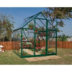 6 x 6 Palram Harmony Greenhouse in Green - in situ