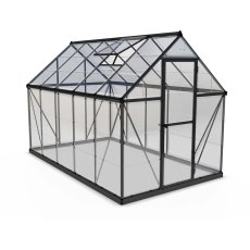 6 x 10 Palram Harmony Greenhouse in Grey - isolated view