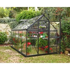 6 x 10 Palram Harmony Greenhouse in Grey - in situ