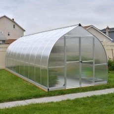 8 x 20 Palram Bella Greenhouse in Silver