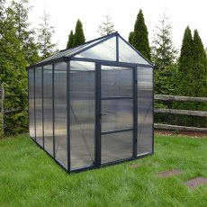 6 x 8 Palram Glory Greenhouse in Anthracite