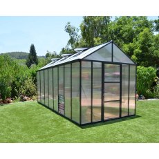 8 x 16 Palram Glory Greenhouse in Anthracite