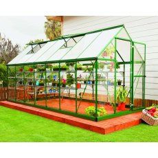 6 x 14 Palram Hybrid Greenhouse in Green - in situ