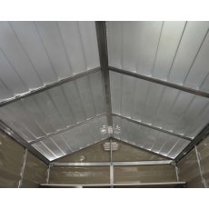 6x3 Palram Skylight Plastic Apex Shed - Tan - skylights