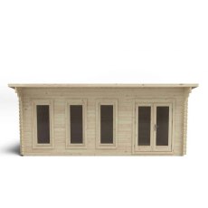 13 x 20 Forest Wolverley Log Cabin - 45mm logs