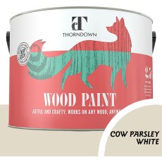 Thorndown Wood Paint 2.5 Litres - Cow Parsley White- Pot shot