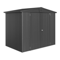 8 x 5 Biohort Europa 3 Metal Shed - Metallic Dark Grey