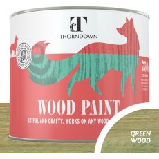 Thorndown Wood Paint 750ml - Green Wood - Pot shot