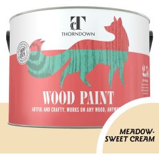Thorndown Wood Paint 2.5 Litres - Meadowsweet Cream - Pot shot