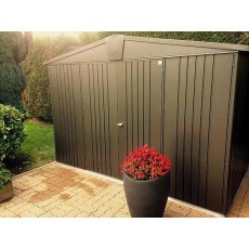 10 x 5 Biohort Europa 4A Metal Shed - In situ