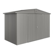 10 x 5 Biohort Europa 4A Metal Shed - Metallic Quartz Grey