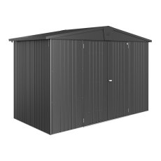 10 x 5 Biohort Europa 4A Metal Shed - Metallic Dark Grey