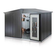10 x 8 Biohort Europa 5 Metal Shed - Isolated image