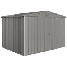 10 x 8 Biohort Europa 5 Metal Shed - Metallic Quartz Grey