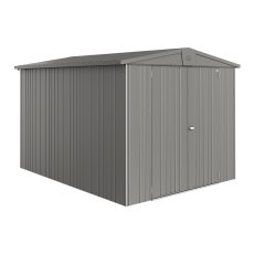 8 x 10 Biohort Europa 6 Metal Shed - Metallic Quartz Grey