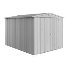 8 x 10 Biohort Europa 6 Metal Shed - Metallic Silver