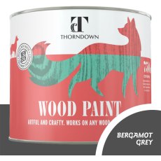 Thorndown Wood Paint 750ml - Bergamot Grey - Pot shot