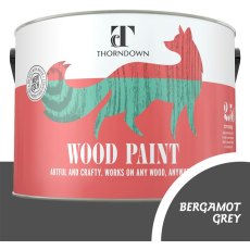 Thorndown Wood Paint 2.5 Litres - Bergamot Grey - Pot shot