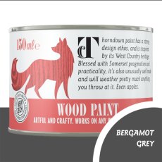 Thorndown Wood Paint 150ml - Bergamot Grey - Pot shot