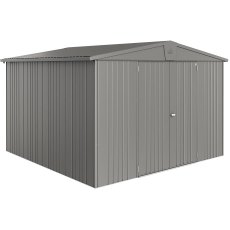 10 x 10 Biohort Europa 7 Metal Shed - Metallic Quartz Grey