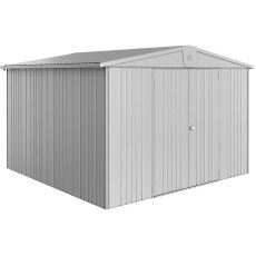 10 x 10 Biohort Europa 7 Metal Shed - Metallic Silver