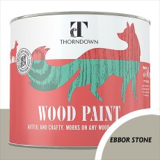 Thorndown Wood Paint 750ml - Ebbor Stone - Pot shot