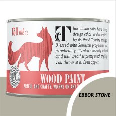 Thorndown Wood Paint 150ml - Ebbor Stone - Pot shot