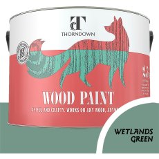 Thorndown Wood Paint 2.5 Litres - Wetlands Green - Pot shot