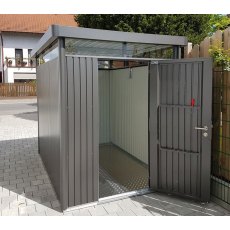 9 x 6 Biohort HighLine H2 Metal Shed - Single Door - Customer image door front facing