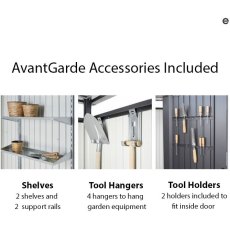 Biohort AvantGarde Metal Shed - Accessories