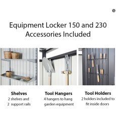 Biohort Equipment Locker 230 - Accessories