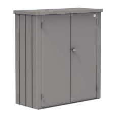 Biohort Patio Romeo Locker - Medium - Metallic Quartz Grey