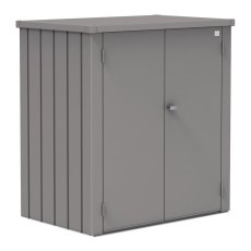 Biohort Patio Romeo Locker - Large - Metallic Quartz Grey