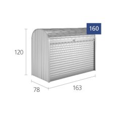 5 x 3 Biohort StoreMax 160 - Dimensions