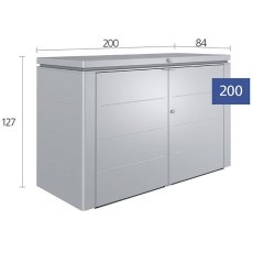 7 x 3 Biohort HighBoard 200 - Dimensions