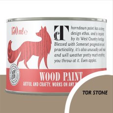 Thorndown Wood Paint 150ml - Tor Stone - Pot shot